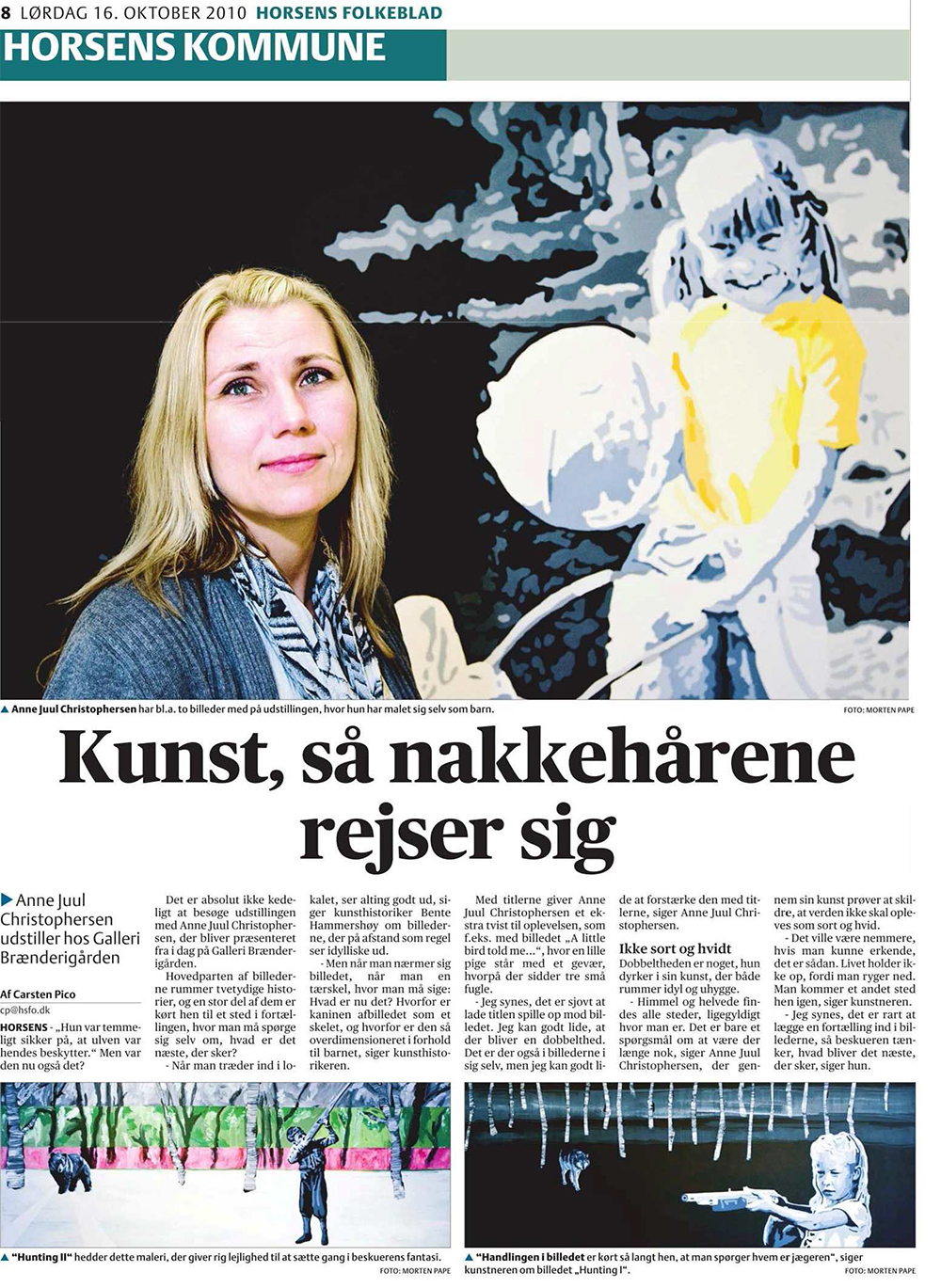 Kunst, så nakkehårene rejser sig