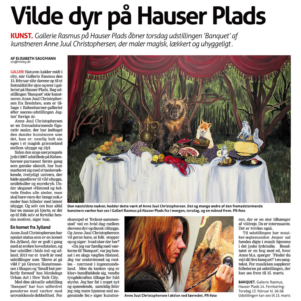 Vilde dyr på Hauser Plads